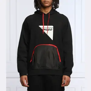 Толстовка узкого кроя Dheetah_x Hugo, черный