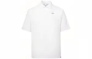 Рубашка поло унисекс белая Reebok, белый