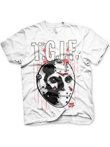 Футболка белого цвета Friday The 13th