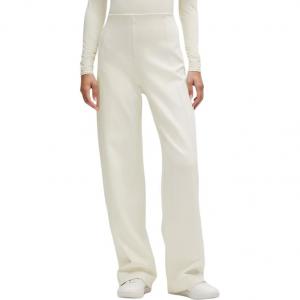 Женские повседневные брюки прямого кроя Lululemon, белый