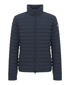 Слегка стеганое синее пальто Colmar, синий