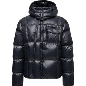 Moncler Утепленная куртка с капюшоном, Black