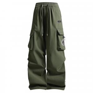 Повседневные брюки женские умеренные карго WARRIOR, army зеленый
