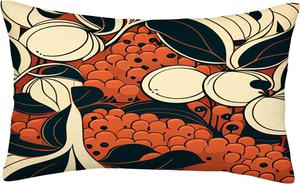 Generic Декоративная подушка Red Fruit Floral Art Red 8