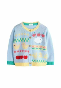 Кардиган в виде сельскохозяйственного животного стандартного кроя Next, Blue