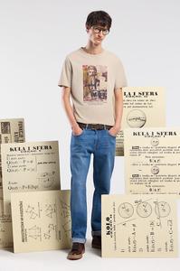 Хлопковая футболка Medicine, бежевый