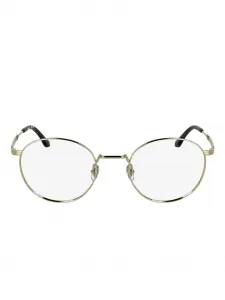 Очки в круглой оправе Lacoste, золотистый