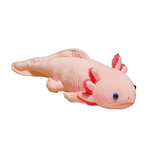 Плюшевая кукла Q KUNGFU AMPHIBIAN высота 45см/80см OLOEY, розовый