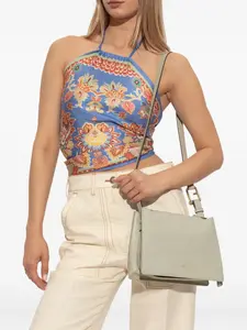 Маленькая сумка через плечо Nuvola Panna Furla, серый