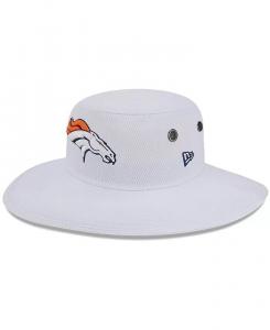 Мужская белая панамская панама Denver Broncos 2023 NFL Training Camp New Era