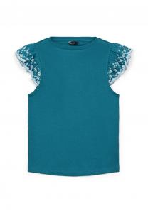 Футболка с принтом COSTINA VOLANT Calliope, зеленый