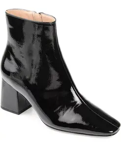 Женские ботильоны Haylinn на устойчивом каблуке Journee Collection, черный