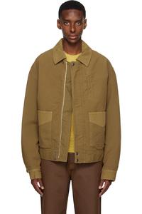 Dries Van Noten Утепленная куртка цвета хаки