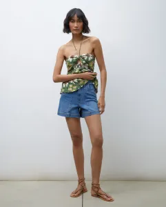 Женские бермуды с передним швом Tintoretto, серый