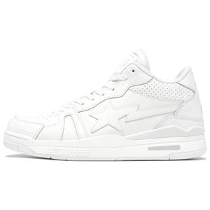 Кроссовки A BATHING APE Bape Skateboarding Shoes Women's Mid-top, черный