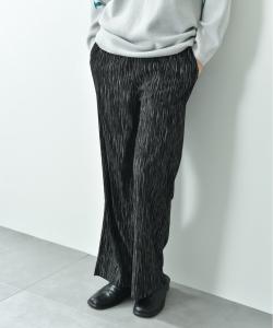 Эластичные брюки в рубчик с принтом Interplanet, цвет Other Black