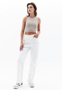 Топ NAHTLOSES MIT MODISCHER STRUKTUR OXXO, бежевый