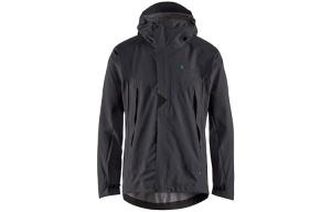 Klattermusen Куртка дождевик с капюшоном, Raven Black