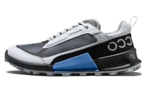 Ecco Легкие повседневные кроссовки Step 2.1 Series с низким верхом, цвет бетонно-серый, цвет электрик-синий