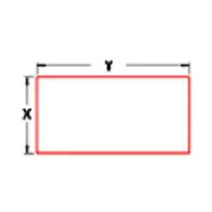 Прямоугольные основы - 40x20 мм (10), Miniature Bases - Wood - 3mm Thick (Litko Aerosystems)