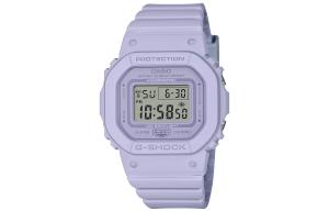 CASIO Часы G SHOCK Collection Quartz Movement Resin Strap Watch Women's Watch Gray Dial, 【Sweet potato purple】GMD-S5600BA-6PR