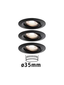 Встраиваемый светодиодный светильник Nova Mini Plus, базовый комплект, поворотный Paulmann