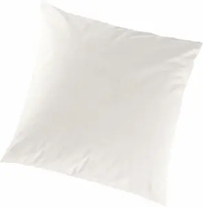 Чехол на подушку Primera "Чехлы на подушки из тонкого трикотажа Primera Mako в двойной упаковке" (2 шт.), в различных однотонных тонах 80х80 см, цвет ecru