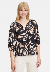 Блуза SCHLUPF MIT PRINT Betty & Co, черный