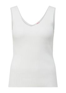Вязаный топ s.Oliver, White