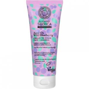 Очищающая пенка для лица Blueberry Siberica Antiox, 75 мл Natura Siberica