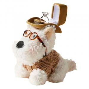 Креативная сюрпризная признательная плюшевая кукла West Highland высотой 13 см Small bubble