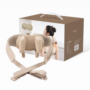 Массажная накидка на плечи и шею для трапециевидной мышцы, разминающая OG2625 OGAWA, белый