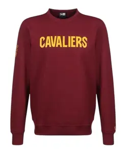 Свитшот с символикой команды New Era, красный