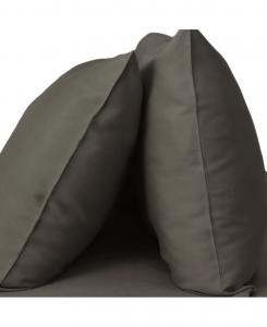 Комплект из 2 наволочек из дышащей охлаждающей вискозы и атласа для курортного отдыха Cariloha, Onyx, Standard/Queen