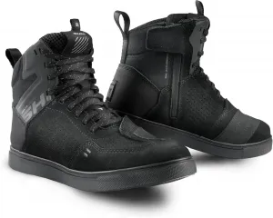 Мотоциклетные ботинки SHIMA Rebel 2.0 для мужчин, кожаные, вентилируемые, с защитой голеностопного сустава, Mens Vented Black