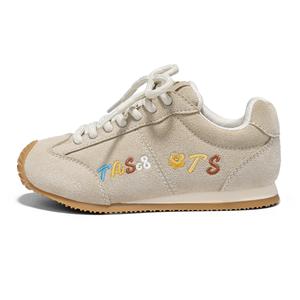 Детские кроссовки с амортизацией, износостойкие, водонепроницаемые, с низким верхом, для повседневной носки, цвет молочно-абрикосовый ST&SAT KIDS, Milk apricot card