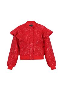 Faina Куртка для межсезонья в красном цвете