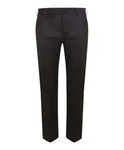 Черные узкие брюки, современный дизайн. Pt Torino, черный