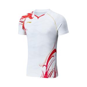 LINING Футболка Badminton Series Badminton Clothing Unisex Standard White