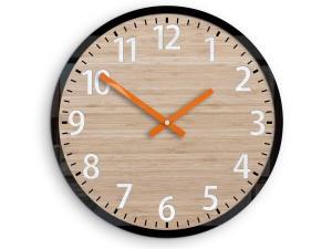 Настенные часы ModernClock KARINA, 39x30x4 см цвет holz