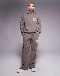 Расклешенные брюки-джоггеры цвета «бежевый» Good For Nothing