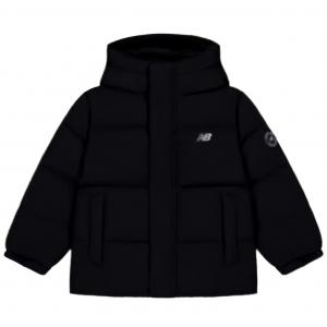 Пуховик FW25 детский New Balance, черный