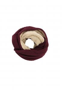 Bickley + Mitchell Amsterdam Шарф-труба в цвете бургунди