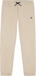 Спортивные брюки Calvin Klein Boys из эластичного твила с застежкой на шнурок, Island Fossil