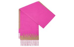 LOEWE Шарф вязаный Unisex Caramel/Pink