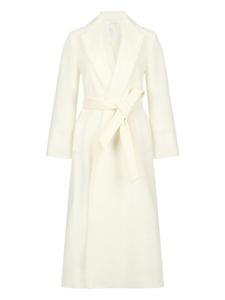 Eleventy пальто с поясом, нейтральный