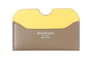 Кардхолдер из телячьей кожи унисекс кофе Acne Studios