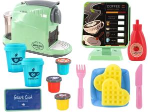 КОФЕМАШИНА Кафе Для Детей Капсулы Бытовая техника Аксессуары свет звук Inna marka