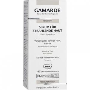 Bio-Kosmetik Сыворотка для сияющей кожи с органическим алоэ вера и солодкой, веганский увлажняющий уход, 30 мл, Gamarde