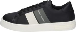 Мужские кроссовки Armani Exchange London Classic Stripe, черный